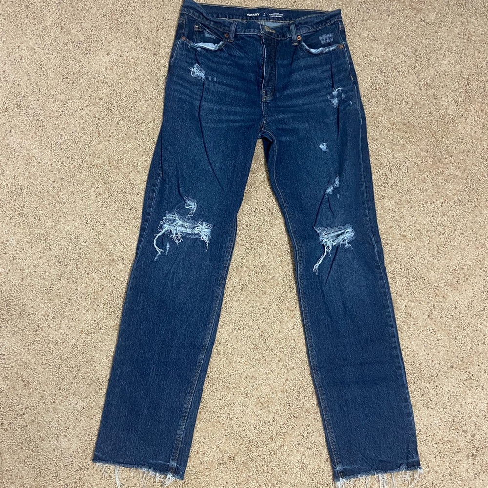 NWOT Old Navy Slouchy Straight Jeans